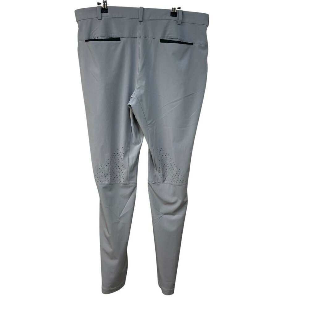 Nike Golf Tour Performance Gray Stretch Pants Slash Pockets 38 x 34 Vented